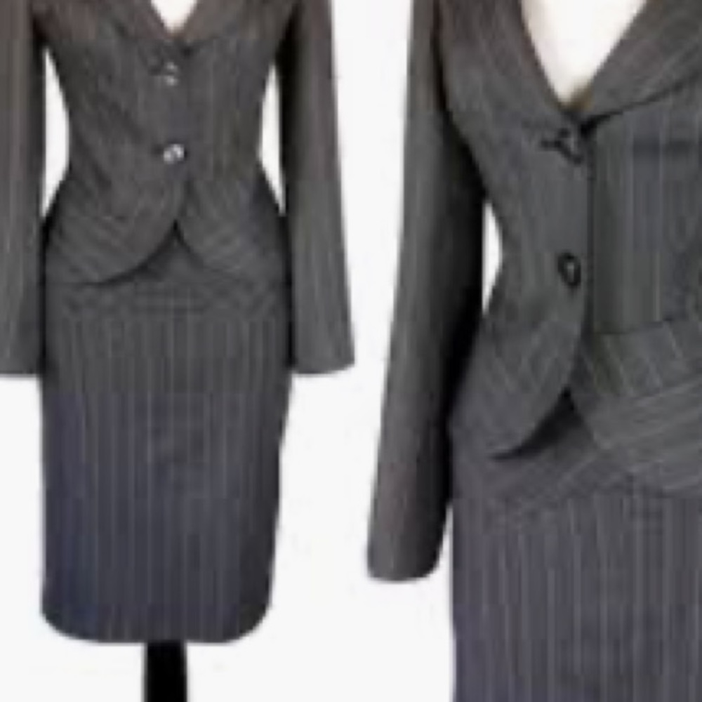 Vintage 1940’s Grey Pencil Skirt